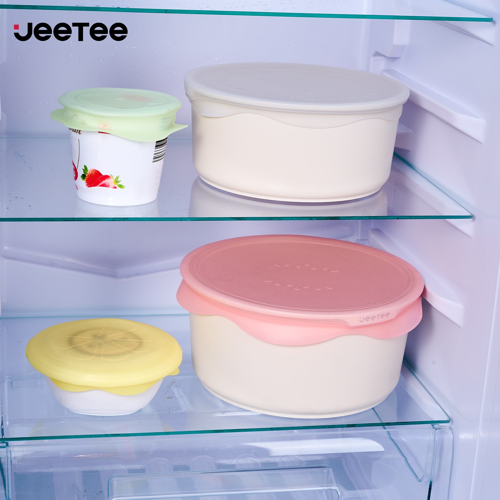 JEETEE Pots and Pans Set Non Stick 26pcs, Cookware Set with Removable Handle