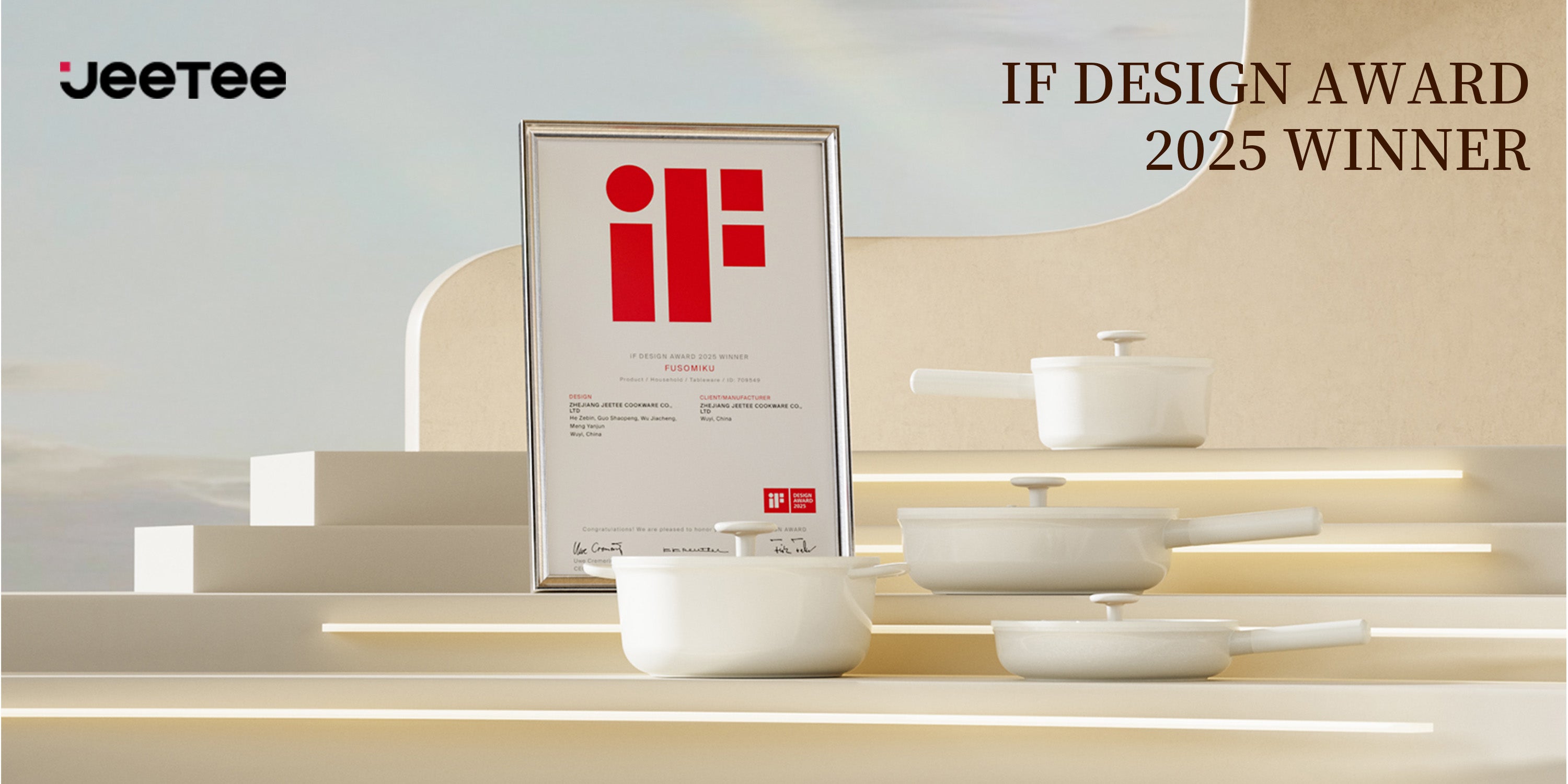 JEETEE FUSOMIKO — iF Design Award 2025 Winner