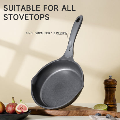 JEETEE Titanium Ceramic Nonstick Skillet