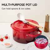 Load image into Gallery viewer, Dutch Oven Pot with Lid 5QT