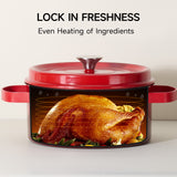 Load image into Gallery viewer, Dutch Oven Pot with Lid 5QT