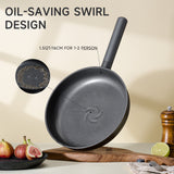 Load image into Gallery viewer, JEETEE 9.5Inch Titanium Non Stick Frying Pan Omelette Pan Oven &amp; Dishwasher Safe Suitable for All Stovetops