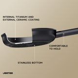 Load image into Gallery viewer, JEETEE 9.5Inch Titanium Non Stick Frying Pan Omelette Pan Oven &amp; Dishwasher Safe Suitable for All Stovetops