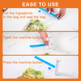 Load image into Gallery viewer, JEETEE Vacuum Sealer with 35 Reusable Bags