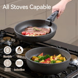 Load image into Gallery viewer, JEETEE Titanium 20 Pcs Pots and Pans Set, Nonstick Cookware Sets with Detachable Handles