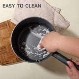 Load image into Gallery viewer, JEETEE Non Stick Sauce Pan with Lid 1.5 QT Titanium Alloy Cooking Pot Small Milk Pan Dishwasher Safe