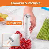 Load image into Gallery viewer, JEETEE Vacuum Sealer with 35 Reusable Bags