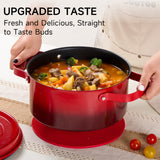 Load image into Gallery viewer, Dutch Oven Pot with Lid 5QT