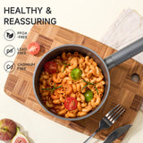 Load image into Gallery viewer, JEETEE Non Stick Sauce Pan with Lid 1.5 QT Titanium Alloy Cooking Pot Small Milk Pan Dishwasher Safe