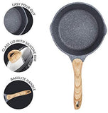 Load image into Gallery viewer, JEETEE Nonstick Sauce Pan with Lid Granite Stone
