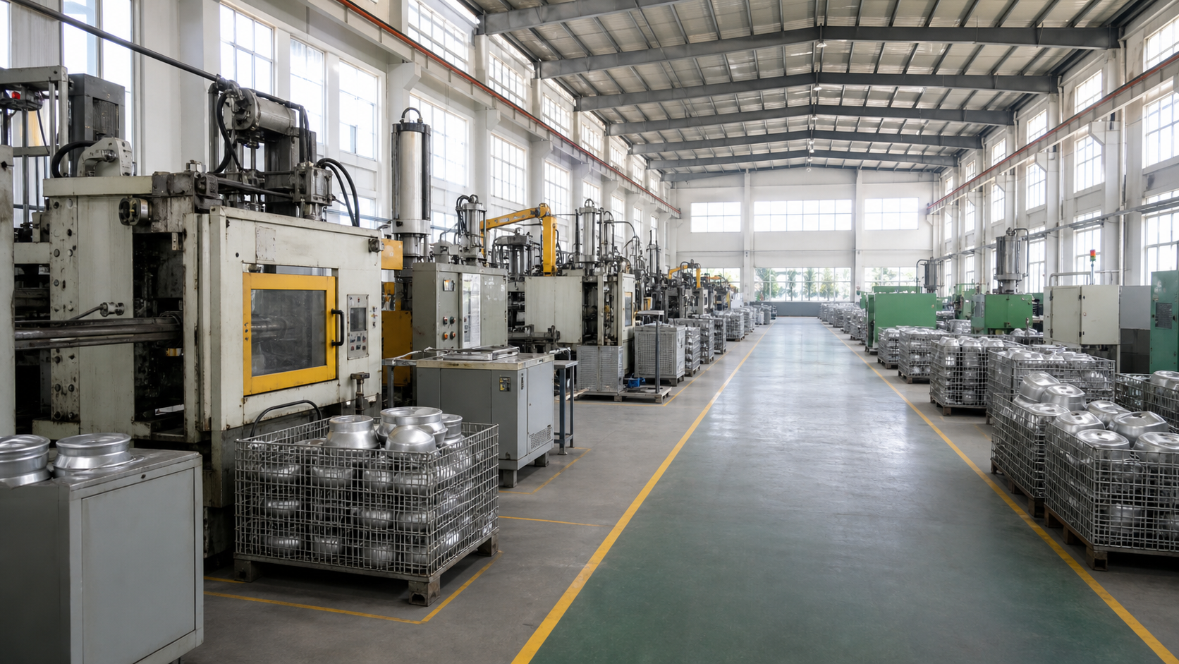 Precision die-casting workshop