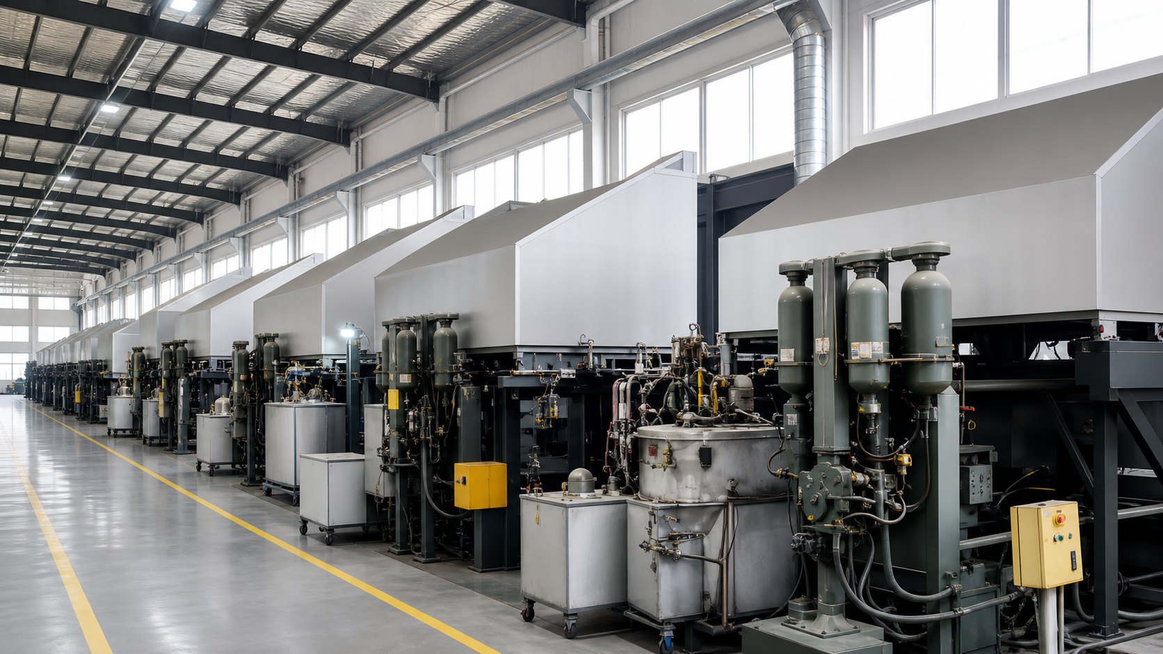 Modern finishing and quality-control line